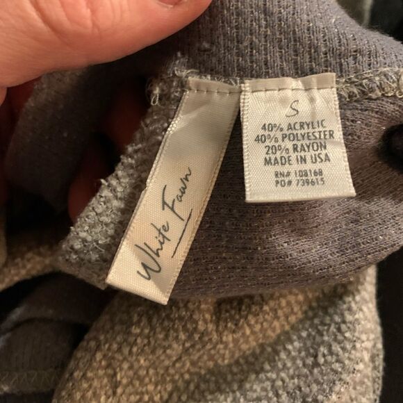 White Farm open back crop top size S - Picture 3 of 3